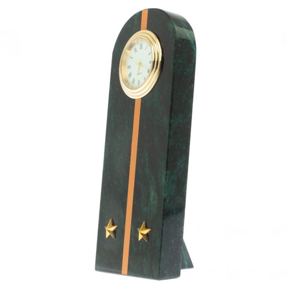 Часы &amp;quot;Погон лейтенант МЧС&amp;quot; камень змеевик 129022