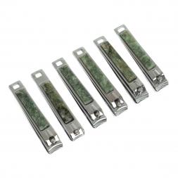 Кусачки для ногтей с камнем парагонит