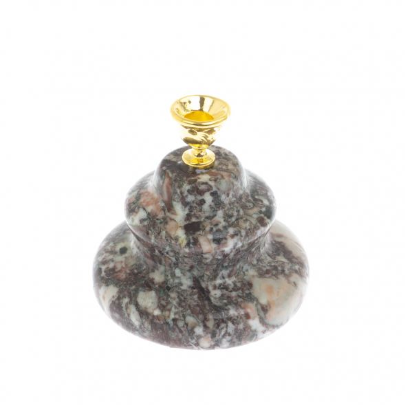 Подсвечник церковный из креноида 5х5 см 129098