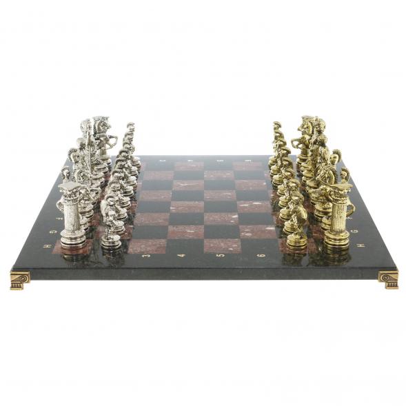 Подарочные шахматы &amp;quot;Древний Рим&amp;quot; доска 44х44 см лемезит 122173