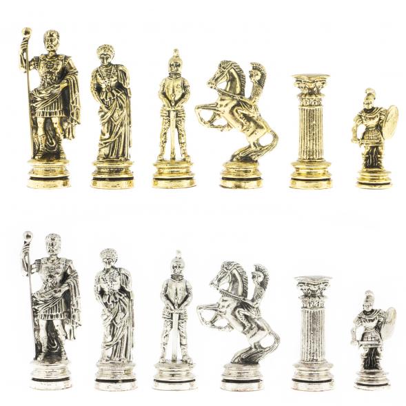 Подарочные шахматы &amp;quot;Древний Рим&amp;quot; доска 44х44 см лемезит 122173
