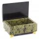 Шкатулка из камня &amp;quot;Сундук&amp;quot; большая змеевик 12,5х8х7,5 см 120234