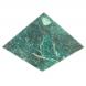 Пирамида 7,5х7,5х6 см камень змеевик 113875