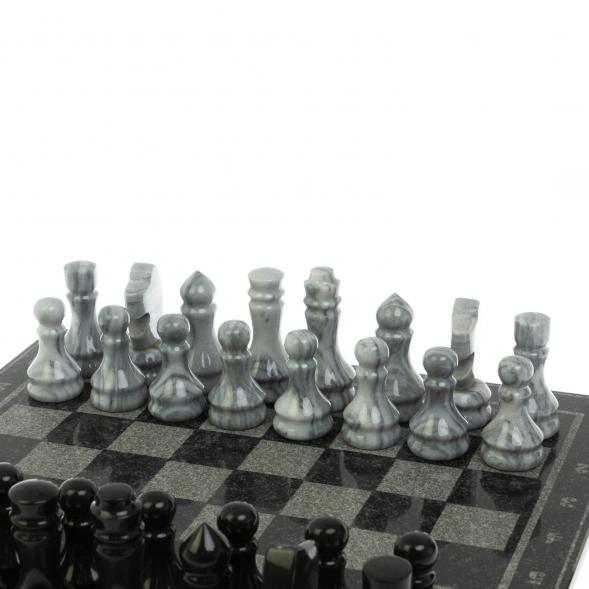 Шахматы &amp;quot;Традиционные&amp;quot; мрамор гравировка 41х41 см 128654