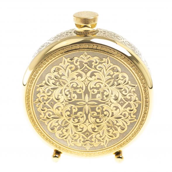 Подарочный набор &amp;quot;Рысь&amp;quot; фляжка и 2 стопки перевертыша Златоуст 123688