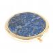 Зеркало круглое иркутский лазурит цвет золото 126560