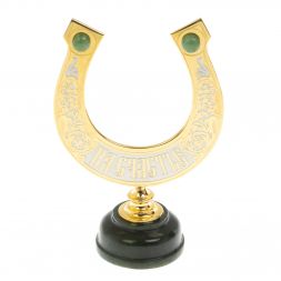 Подкова из нефрита "На счастье" Златоуст