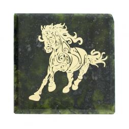 Магнит &amp;quot;Скачущая лошадь&amp;quot; змеевик