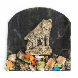 Магнит "Рысь" змеевик