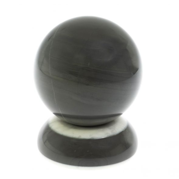 Шар &amp;quot;Антистресс&amp;quot; 10,5 из полосатого мрамора 10,5х10,5х13,5 см 128955