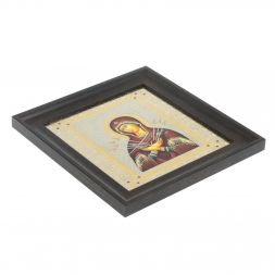 Икона "Семистрельная БМ" багет 22,5х23,5х2 см Златоуст