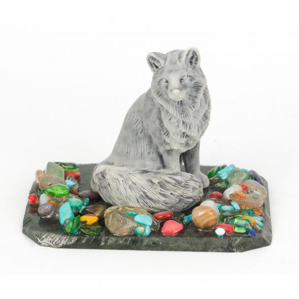 Сувенир из мрамолита &amp;quot;Лиса&amp;quot; 117037