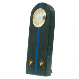 Часы-погон &amp;quot;Лейтенант МЮ&amp;quot; камень змеевик