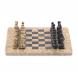 Подарочные шахматы из камня &amp;quot;Дебют&amp;quot; мрамор ракушечник 25х25 см 121658