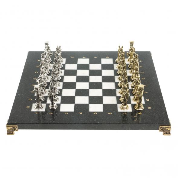 Шахматы &amp;quot;Икар&amp;quot; доска 32х32 см из камня мрамор 122678