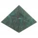 Пирамида 10,5х10,5х6,5 см камень змеевик 113805