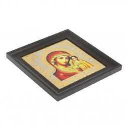 Икона "Казанская БМ" багет 22,5х23,5х2 см Златоуст