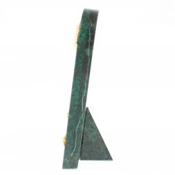 Часы-погон &amp;quot;Старший лейтенант МЮ&amp;quot; камень змеевик