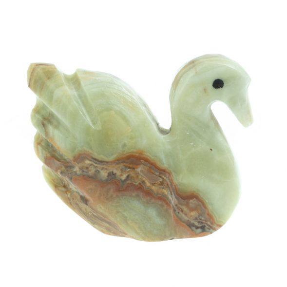 Сувенир &amp;quot;Лебедь&amp;quot; из оникса 8х3х6,5 см (3) 128038