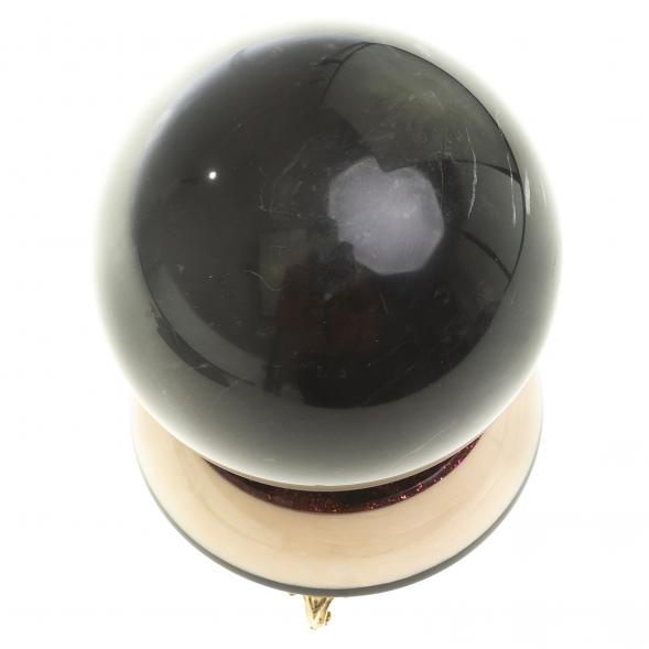 Сувенир &amp;quot;Шар Антистресс&amp;quot; черный змеевик 9,5 см 124143