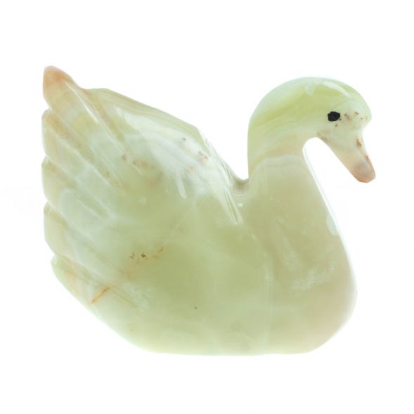 Сувенир &amp;quot;Лебедь&amp;quot; из оникса 10,5х4х9,5 см (4) 128039