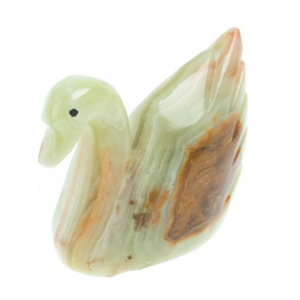 Сувенир &amp;quot;Лебедь&amp;quot; из оникса 10,5х4х9,5 см (4) 128039