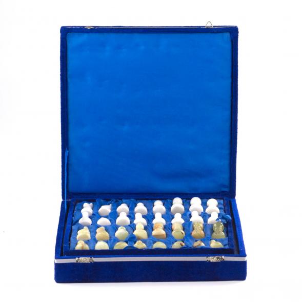 Настольные шахматы &amp;quot;Стандарт&amp;quot; доска 30х30 см камень оникс мрамор 121662