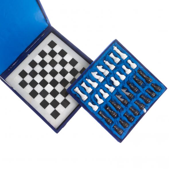 Шахматы &amp;quot;Классические&amp;quot; из мрамора доска 30х30 см 123971