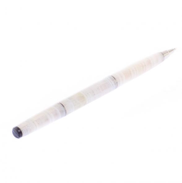 Ручка шариковая из белого оникса 124832