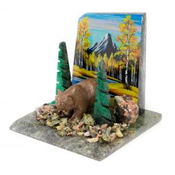 Сувенир "Медведь малый идущий"