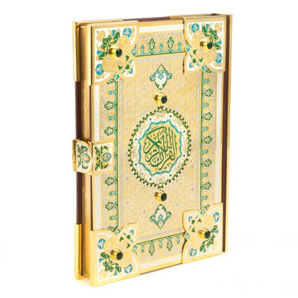 Подарочный Коран на арабском языке с четками 127575