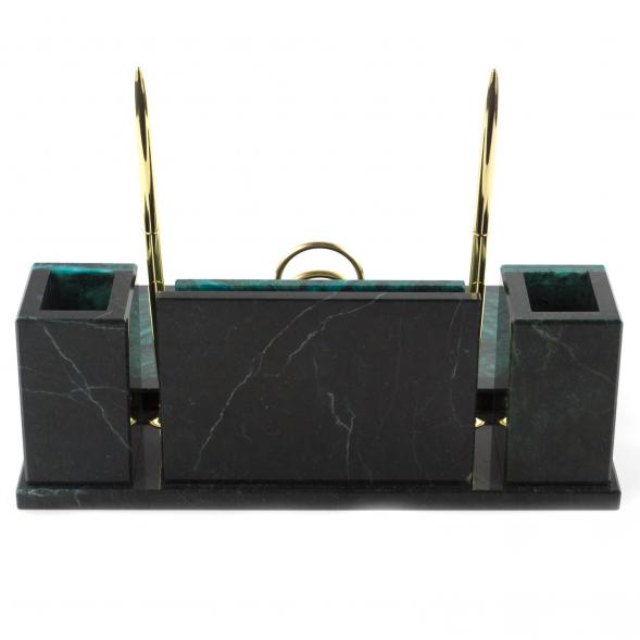 Настольный набор &amp;quot;Советник&amp;quot; из змеевика 120999