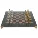 Шахматы &amp;quot;Икар&amp;quot; доска 32х32 см лемезит змеевик 122683