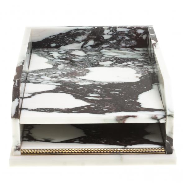 Письменный набор &amp;quot;Георгий Победоносец&amp;quot; из мрамора 124145