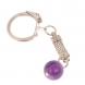 Брелок знак зодиака &amp;quot;Рыбы&amp;quot; камень аметист 125344
