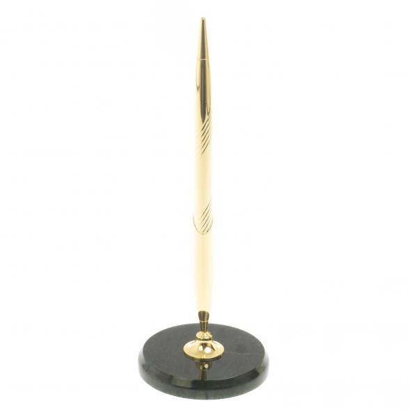 Подставка под ручку из нефрита 7х7х21 см 127659