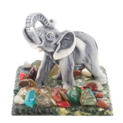 Сувенир "Слон малый" из мрамолита