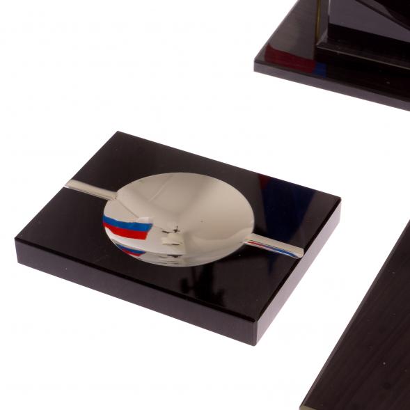 Письменный набор &amp;quot;Оптимал плюс&amp;quot; из черного обсидиана 126255