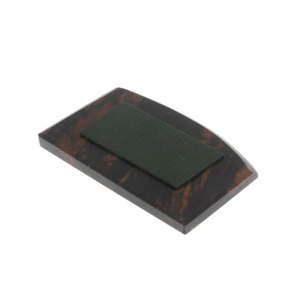 Автоикона &amp;quot;Молитва водителя&amp;quot; 7х4,5 см из коричневого обсидиана 127896