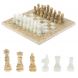 Шахматы &amp;quot;Сувенирные&amp;quot; из ракушечника и белого мрамора доска 20х20 см 128886