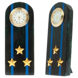 Часы-погон &amp;quot;Полковник МЮ&amp;quot; камень змеевик