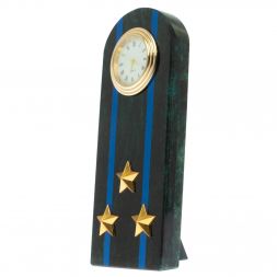 Часы-погон &amp;quot;Полковник МЮ&amp;quot; камень змеевик