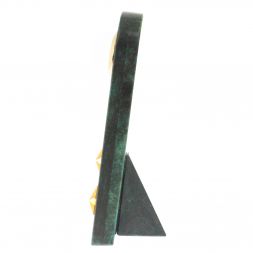 Часы-погон &amp;quot;Полковник МЮ&amp;quot; камень змеевик