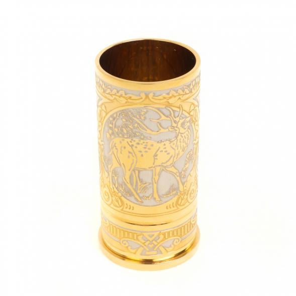 Стопка гильза &amp;quot;Олень&amp;quot; 40 мл Златоуст 129541