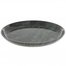 Тарелка-блюдо из змеевика 22х22х2,5 см