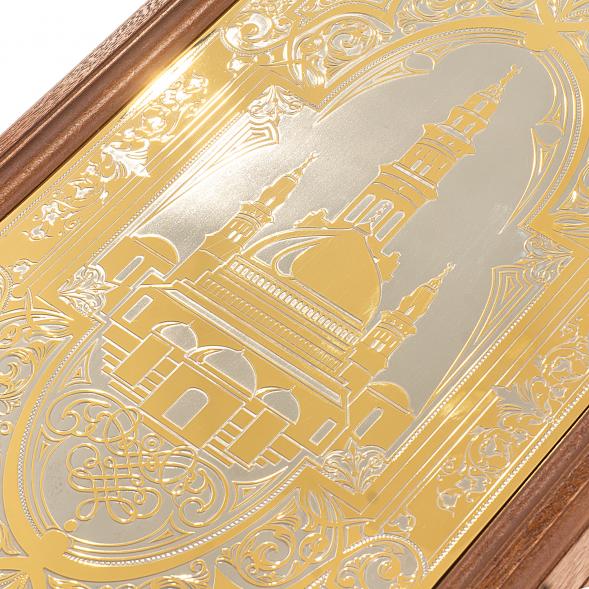 Настольные нарды &amp;quot;Восточные&amp;quot; с гравюрой камень лазурит Златоуст 123618