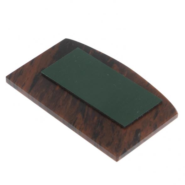 Икона в автомобиль &amp;quot;Молитва водителя&amp;quot; 7х4,5 см из коричневого обсидиана 127897