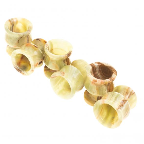 Набор рюмок из оникса 6 шт 20 мл 3,8х4,5см в коробке (1,5х2) 121913