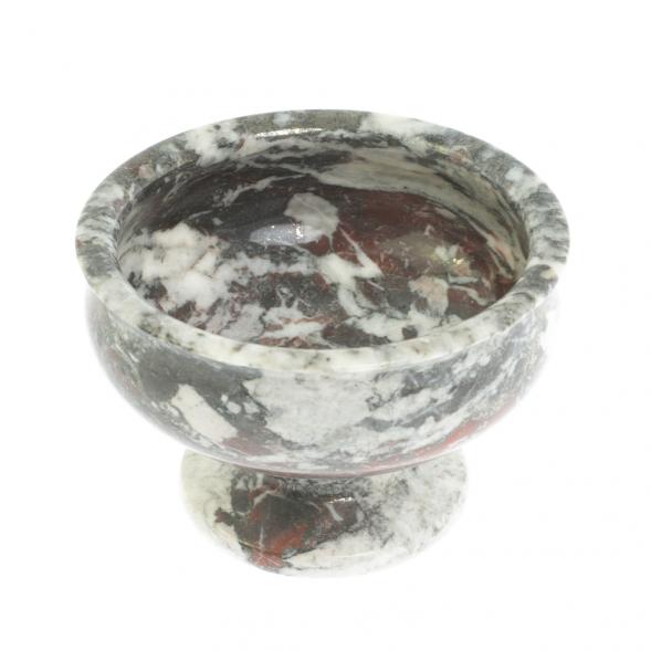 Варенница из камня креноид на ножке 11х11х7,5 см 128446