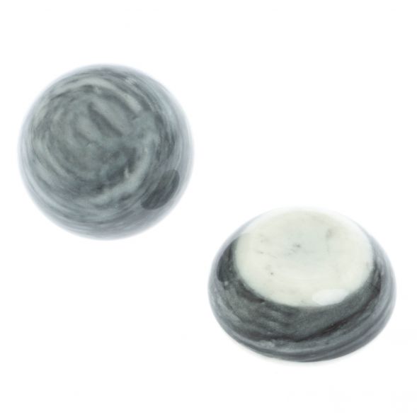 Шар 7,5 см на подставке из серого мрамора 129033
